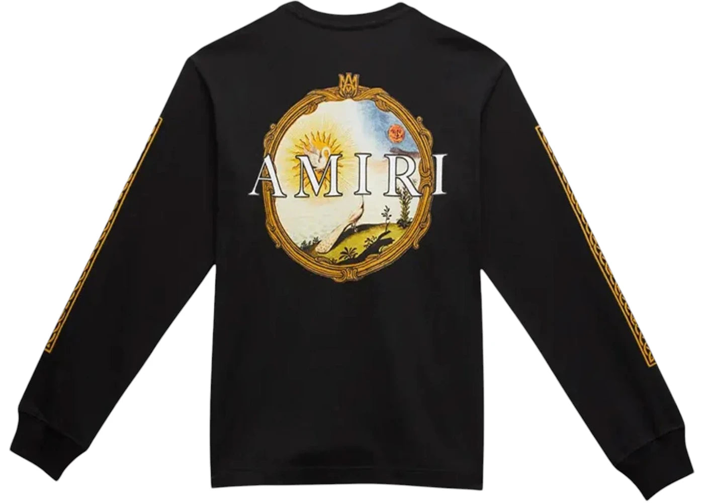 AMIRI Landscape Frame L/S Tee Black