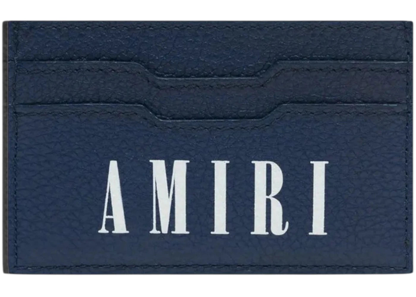AMIRI Large Logo Card Holder Navy
