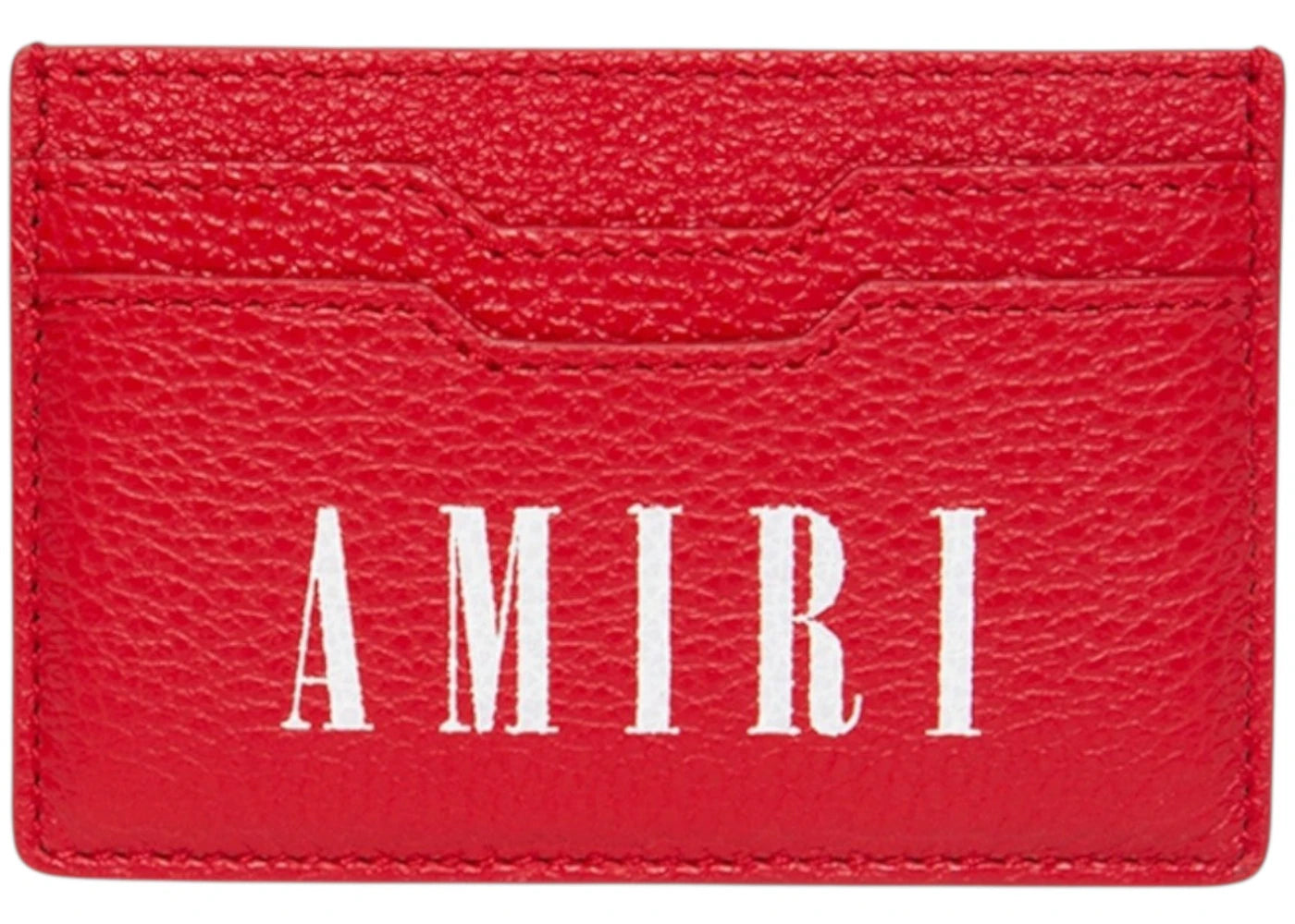 AMIRI Large Logo Card Holder Red