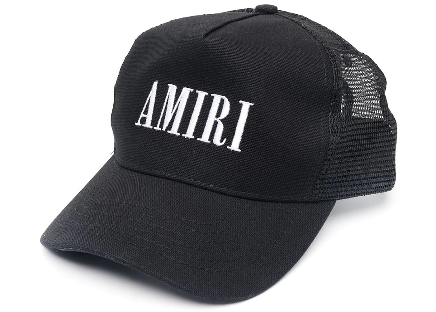 AMIRI Logo Trucker Hat Black/White