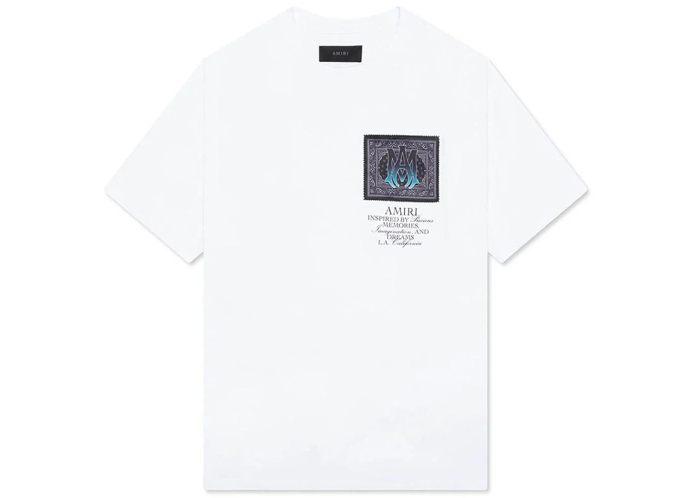 AMIRI MA Bandana Tee White