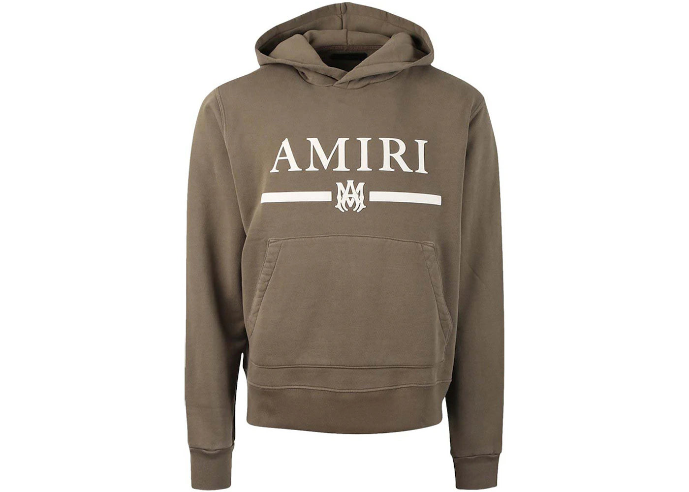 AMIRI MA Bar Logo Hoodie Shiitake