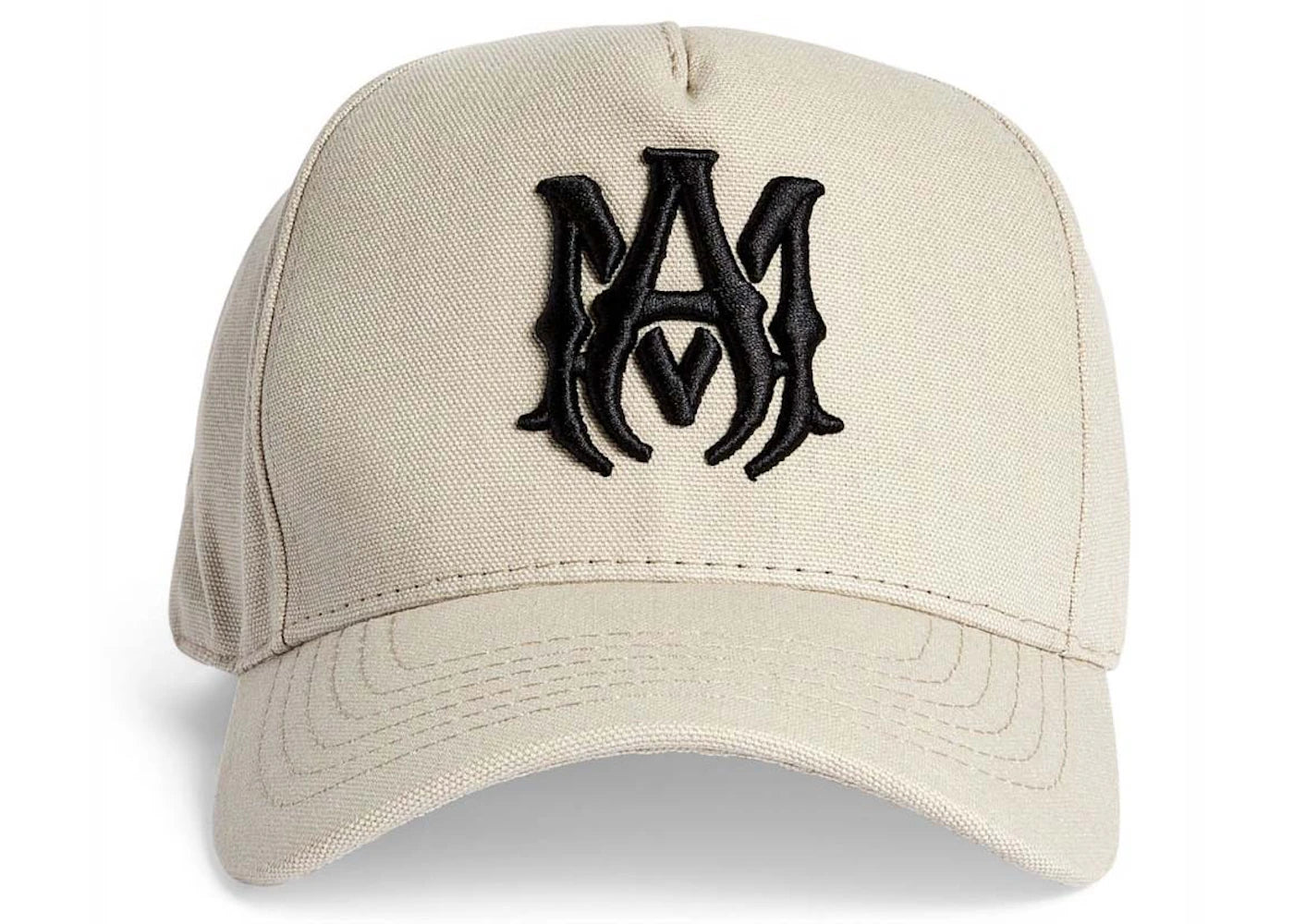 AMIRI MA Canvas Cap Alabaster