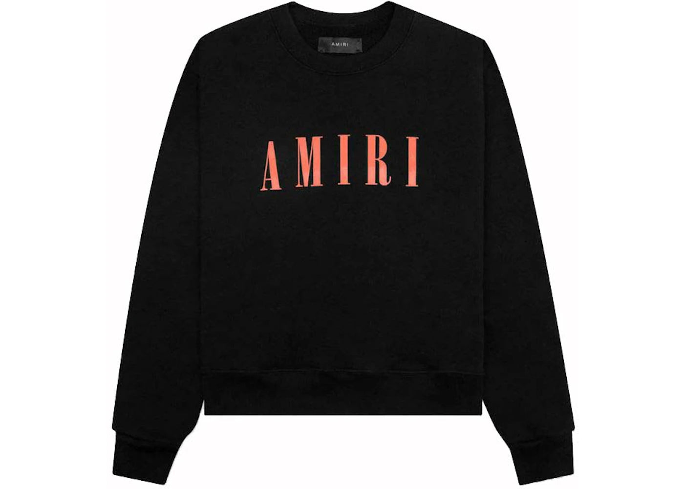 AMIRI MA Drip Collage Crewneck Black