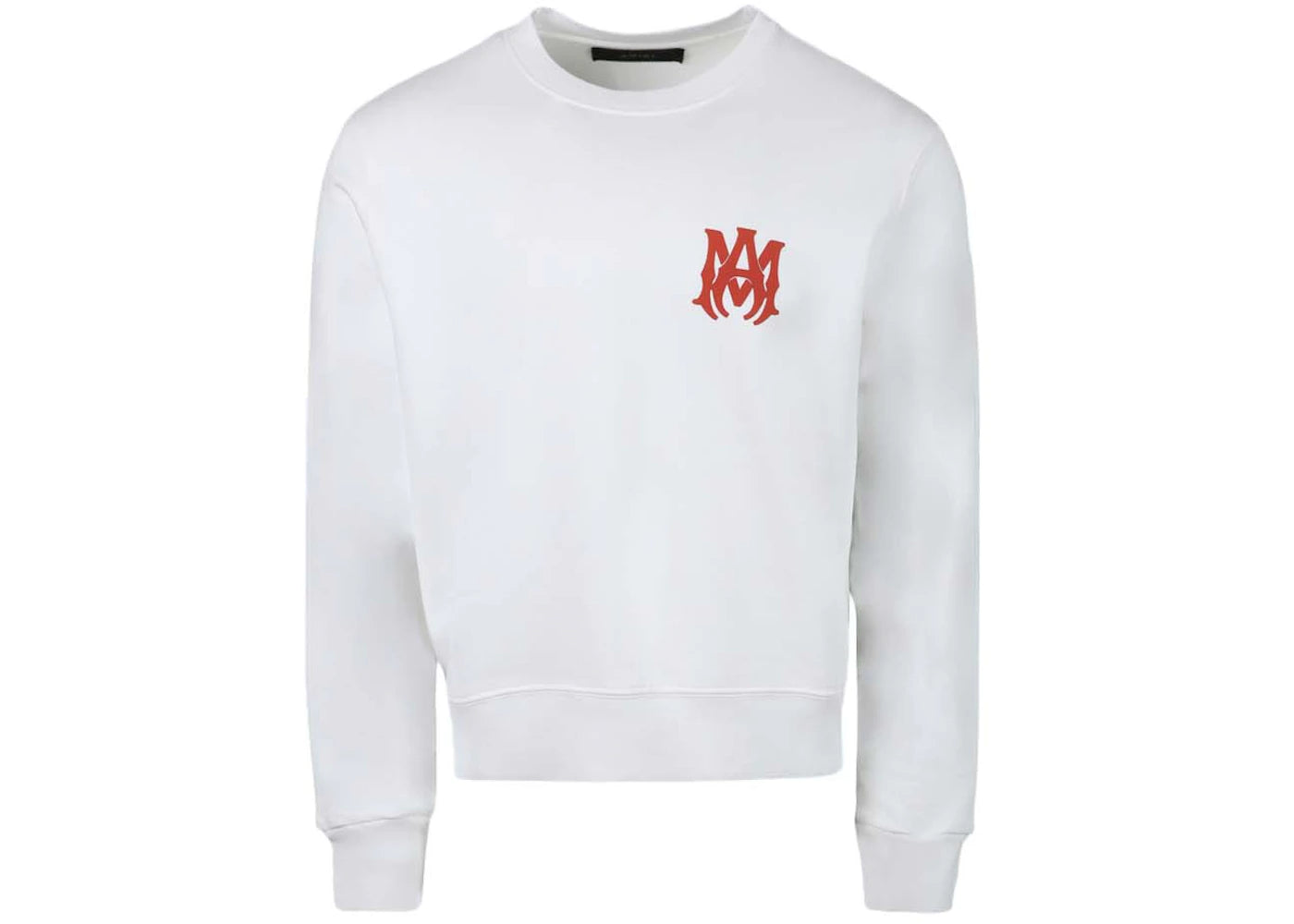 AMIRI MA Logo Crewneck White