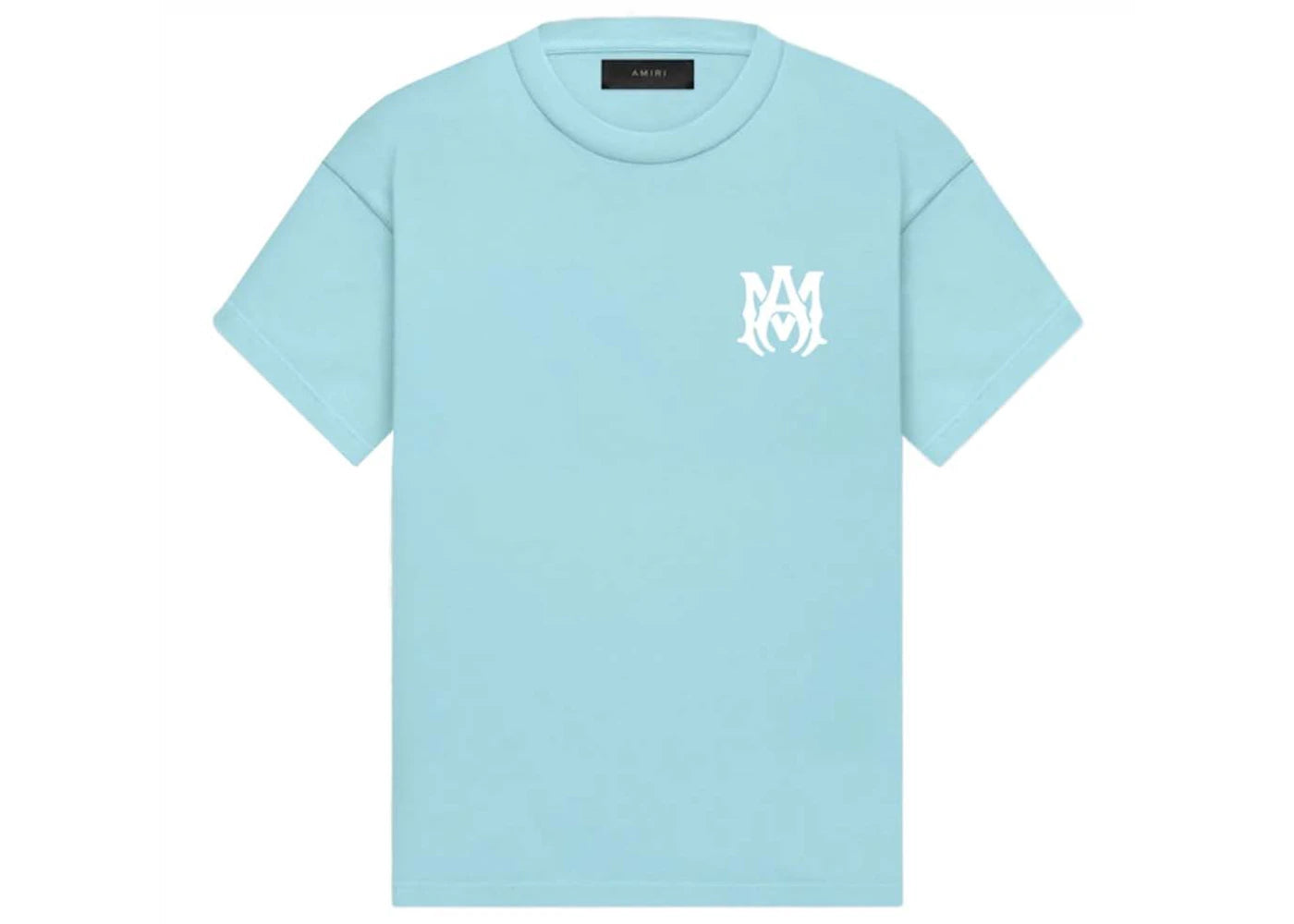 AMIRI MA Logo T-shirt Aqua