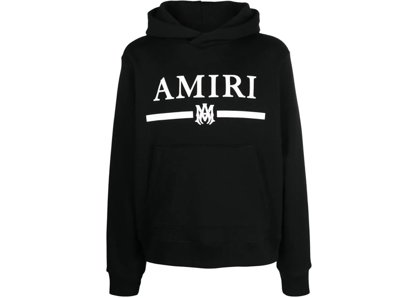 AMIRI Ma Bar Logo Hoodie Black