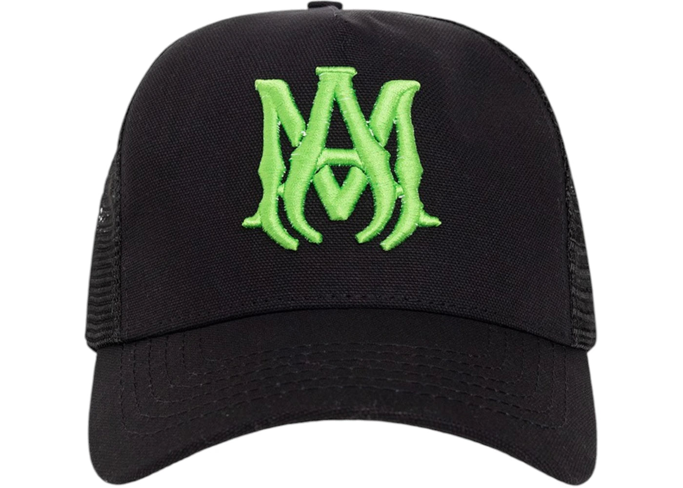 AMIRI Ma Logo Trucker Hat Black
