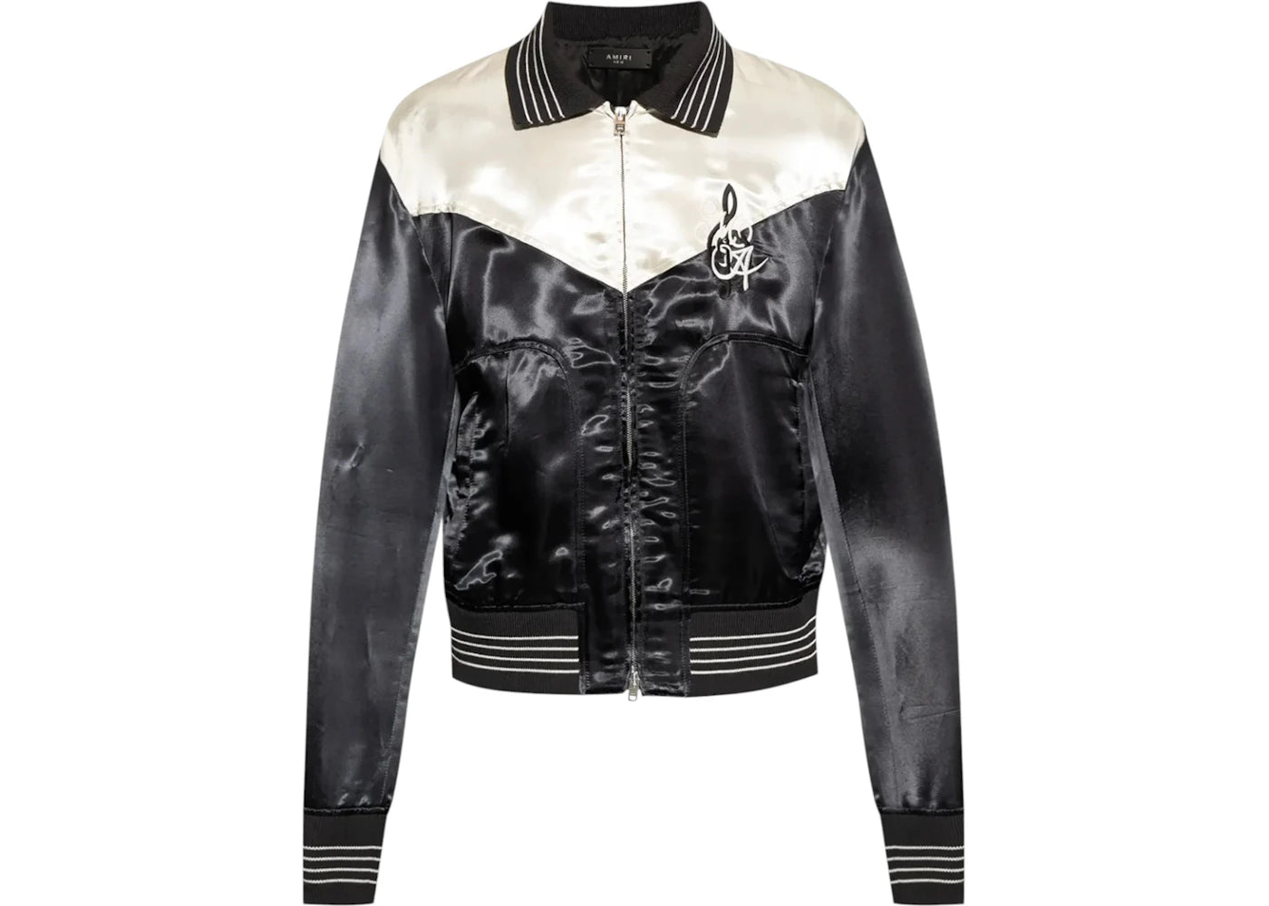 AMIRI Ma Music Note Blouson Black