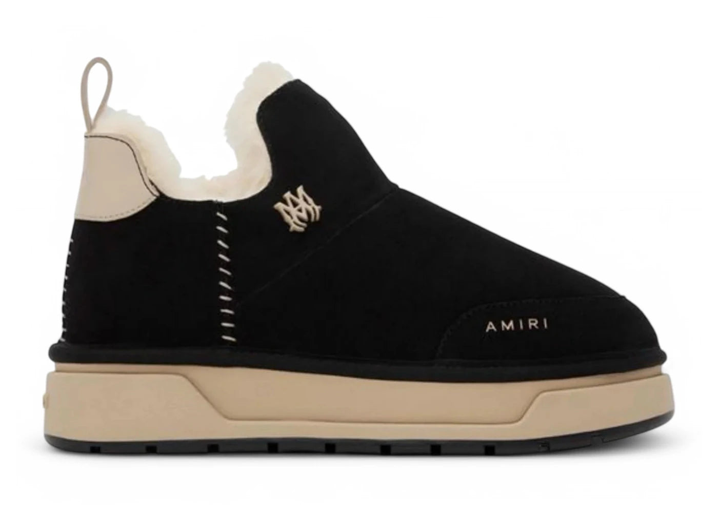 AMIRI Malibu Boot Black Beige
