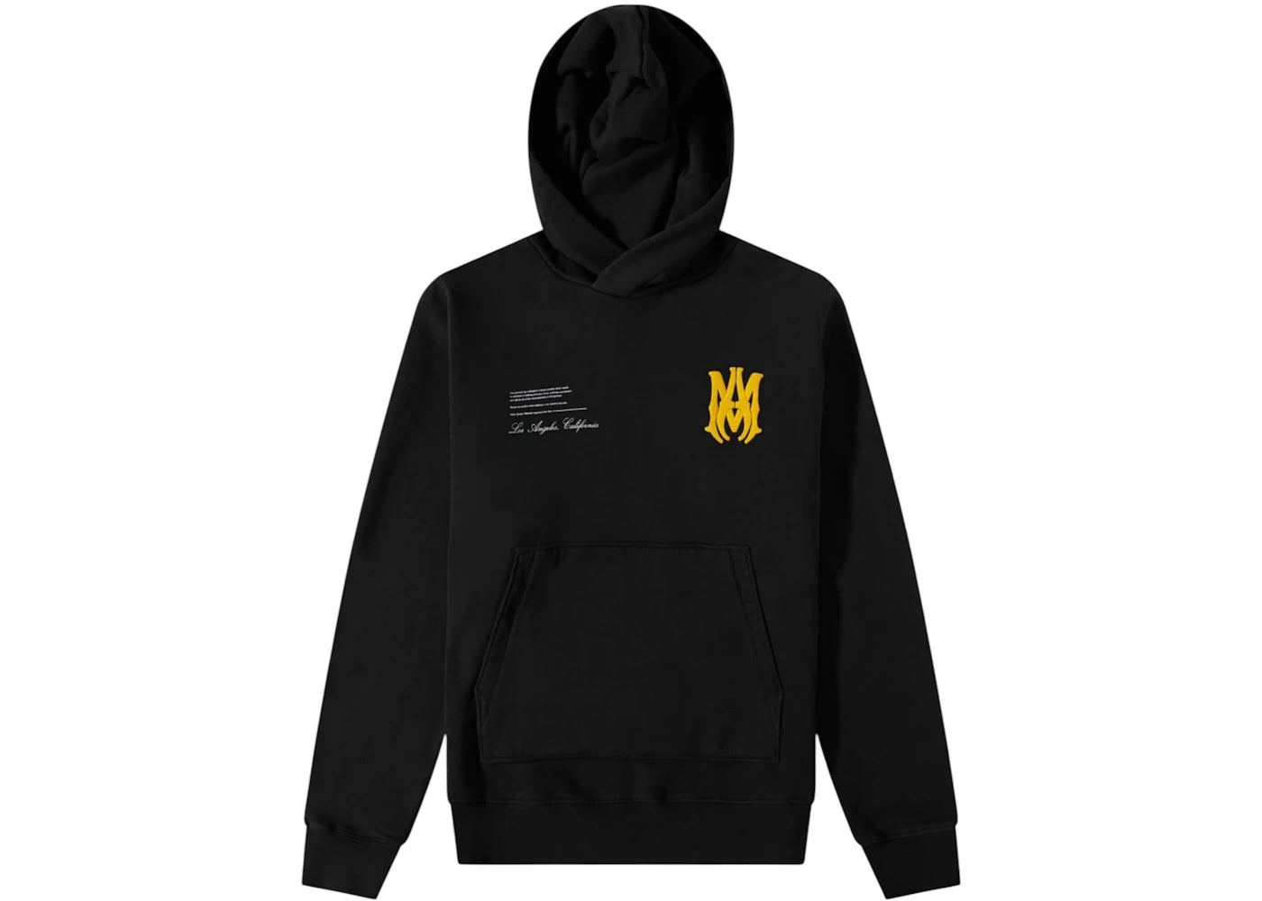 AMIRI Military Specs Stencil Hoodie Black