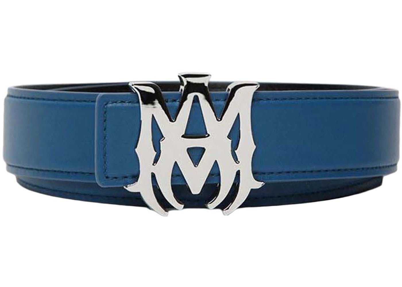 AMIRI Nappa MA 4CM Belt Blue