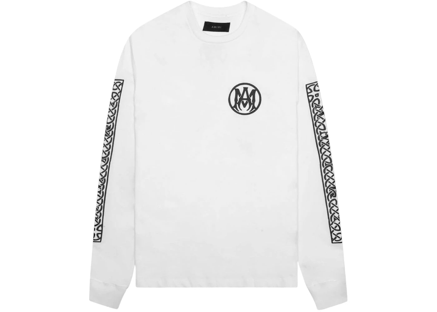 AMIRI Ouija Board Long Sleeve Tee White