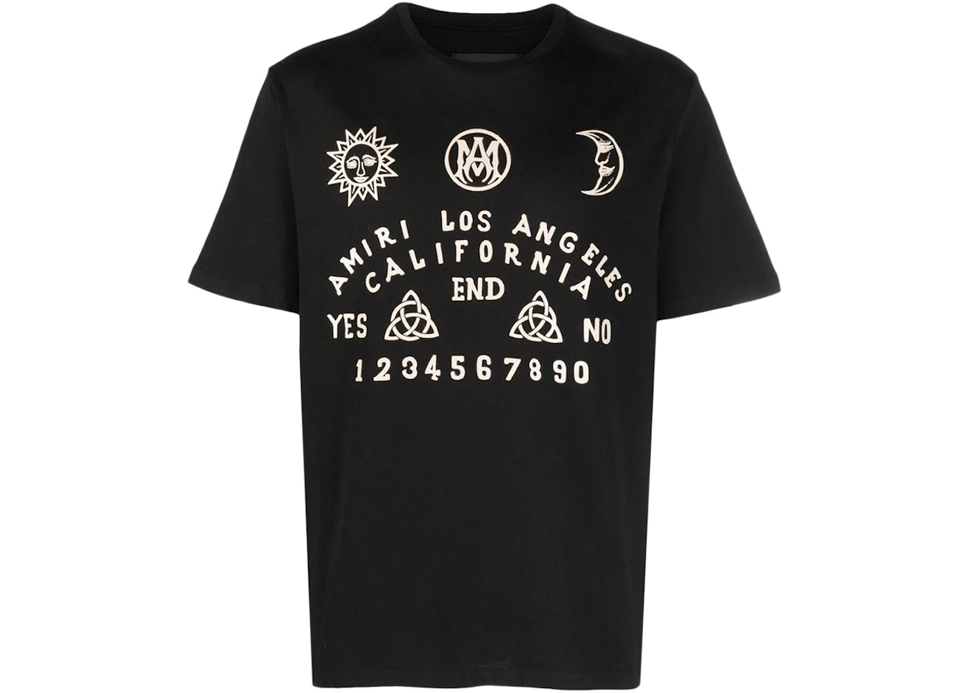 AMIRI Ouija Board Tee Black/White