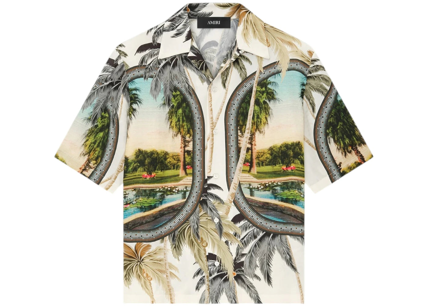 AMIRI Paradise Bowling Shirt Multi