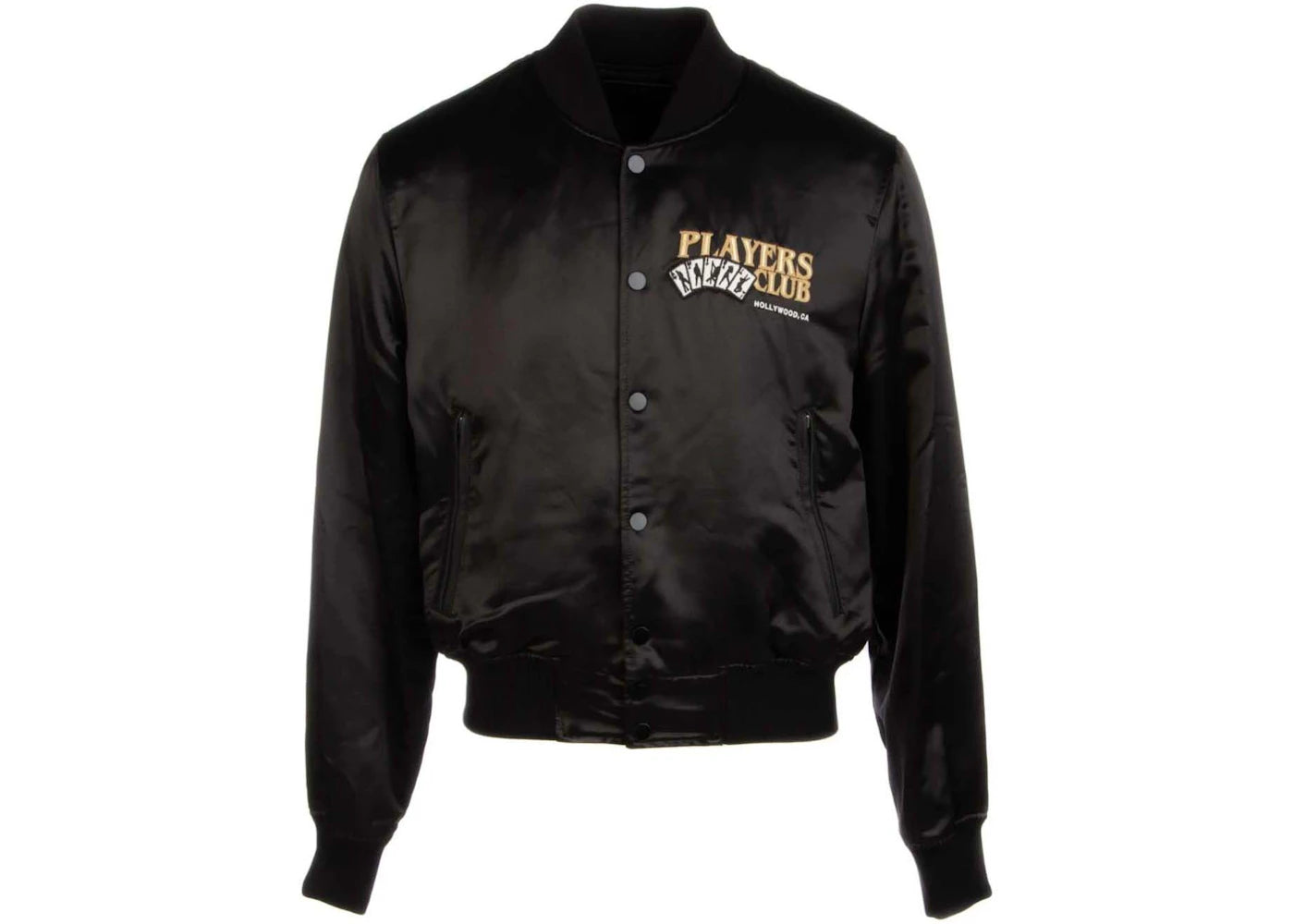 AMIRI Players Club Bomber Jacket Black