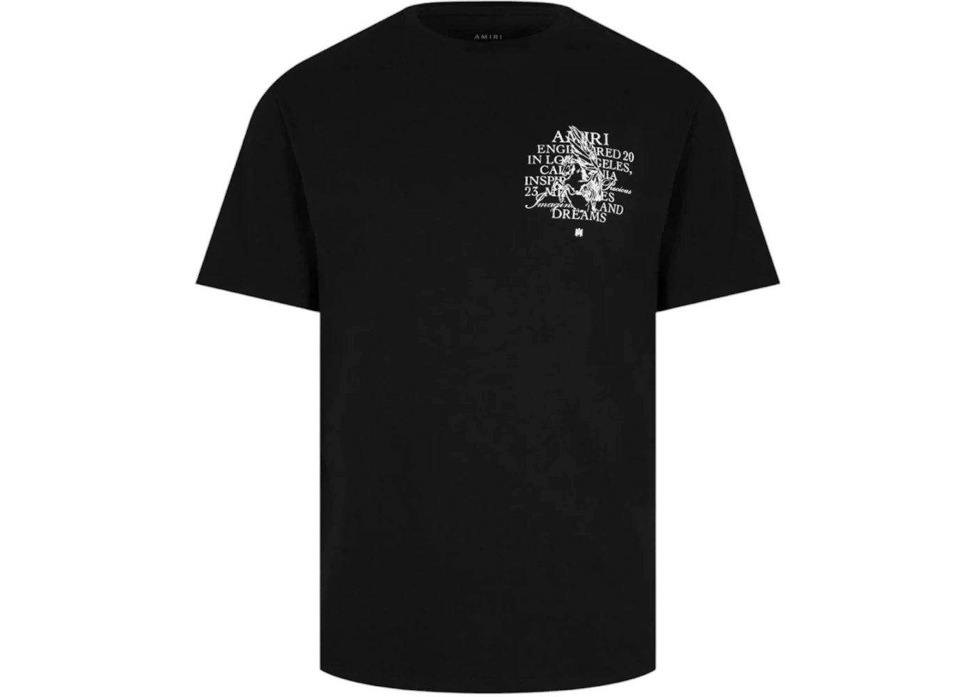 AMIRI Precious Memories Logo T-Shirt Black