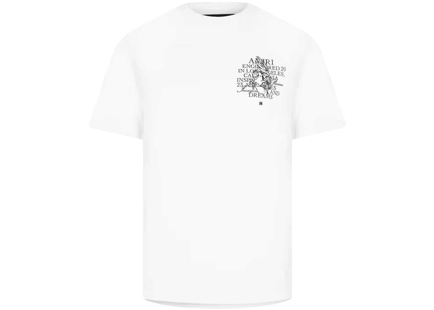AMIRI Precious Memories Logo T-Shirt White