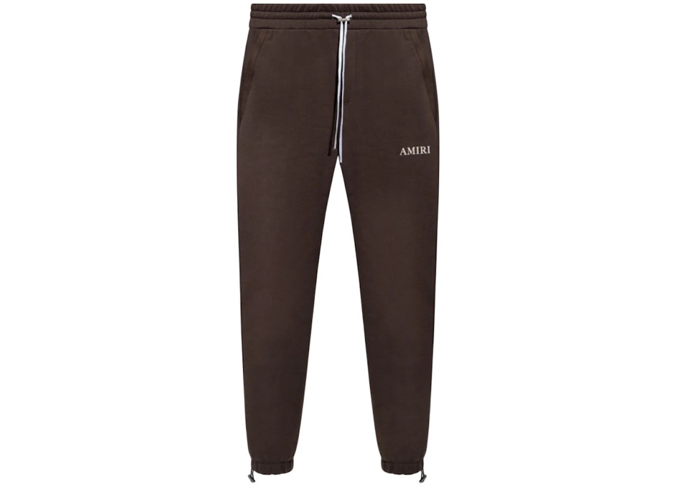 AMIRI Puff Logo Sweatpants Brown