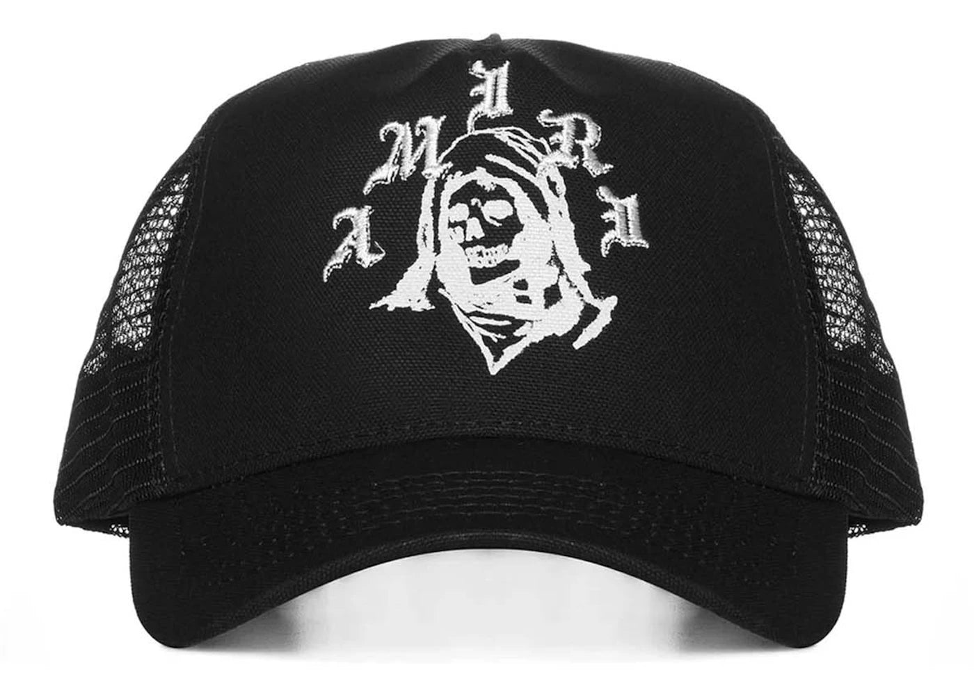 AMIRI Reaper Trucker Hat Black/White