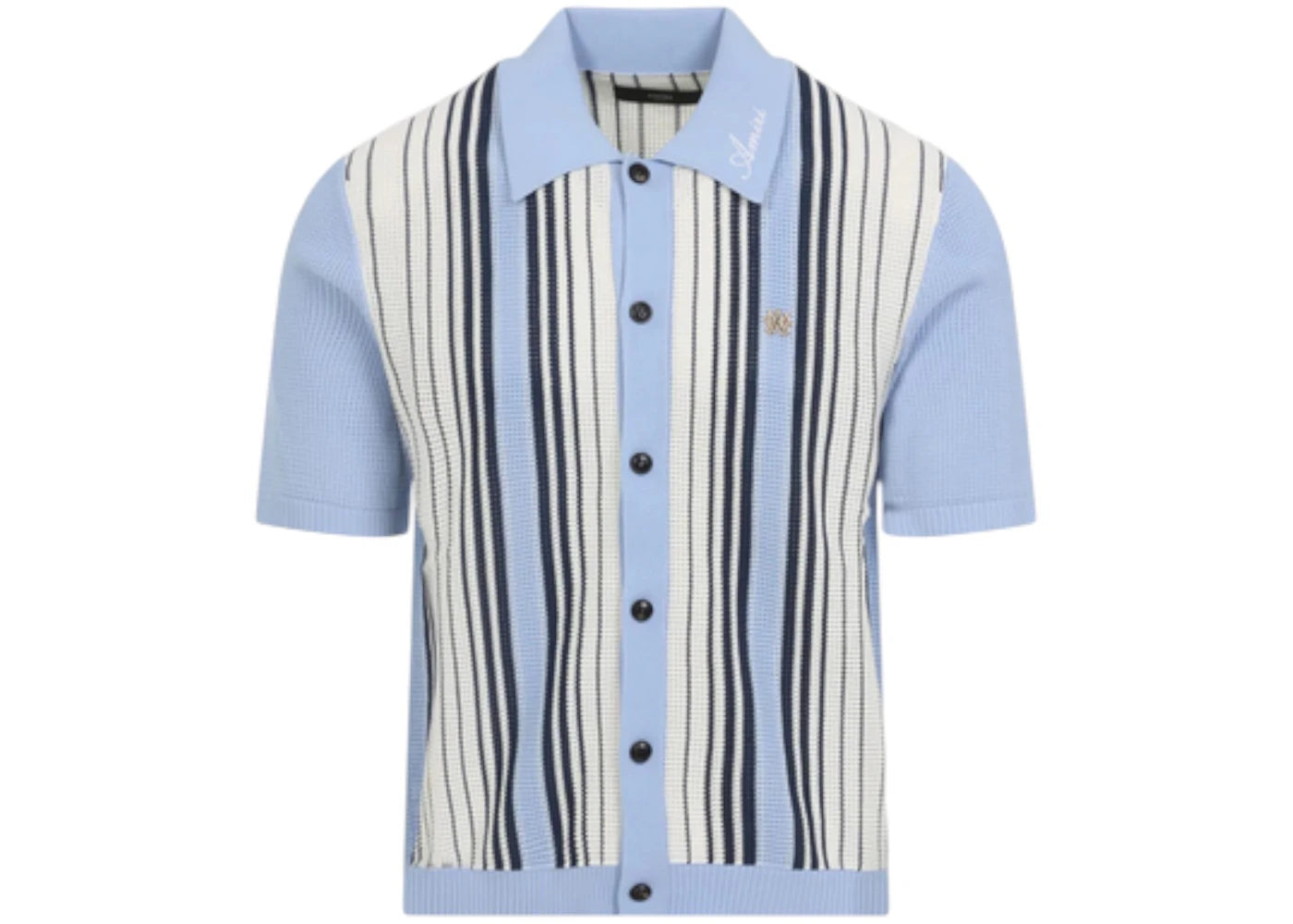 AMIRI Script Stripe Shirt Ashley Blue