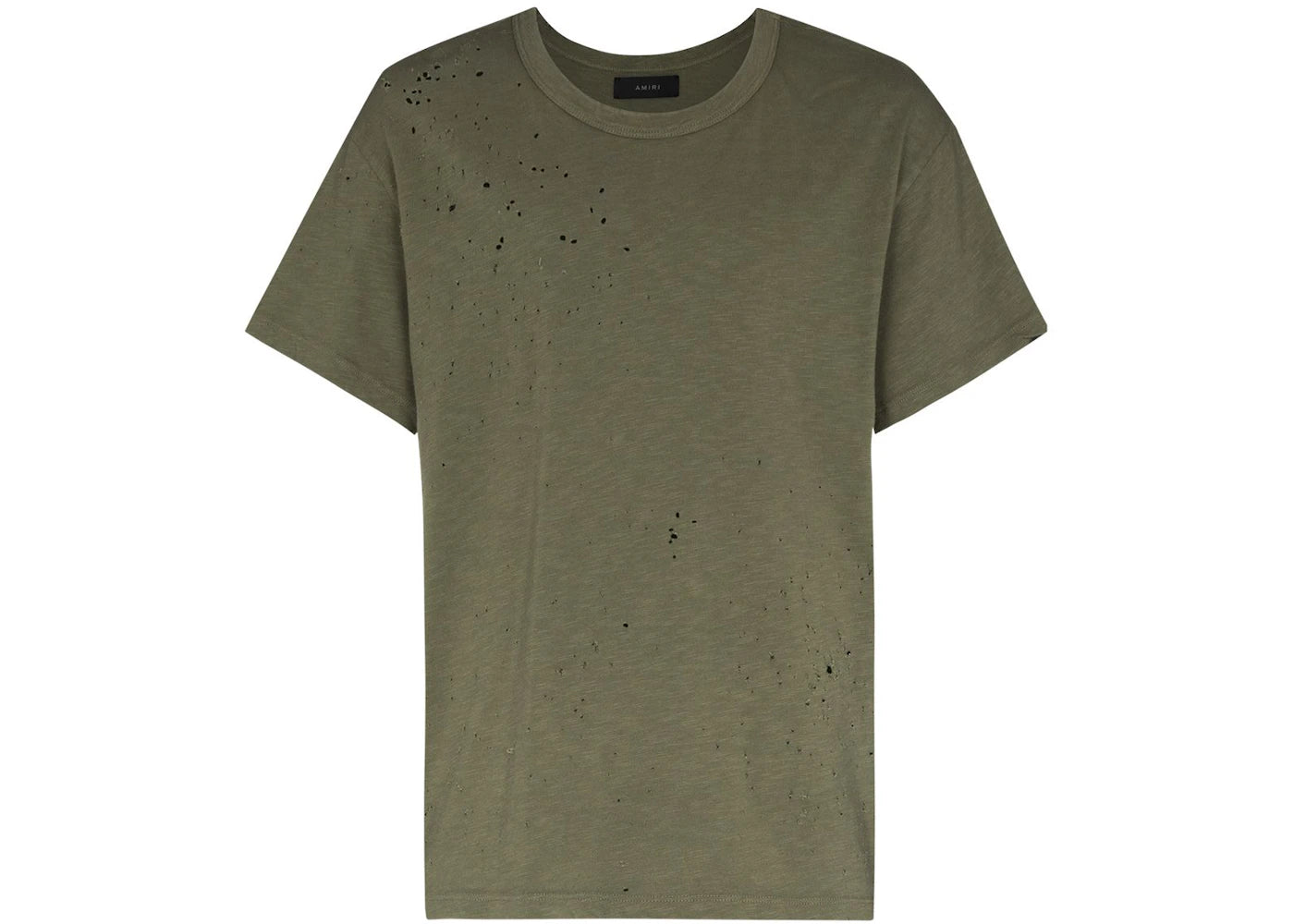 AMIRI Shotgun Tee Military Green