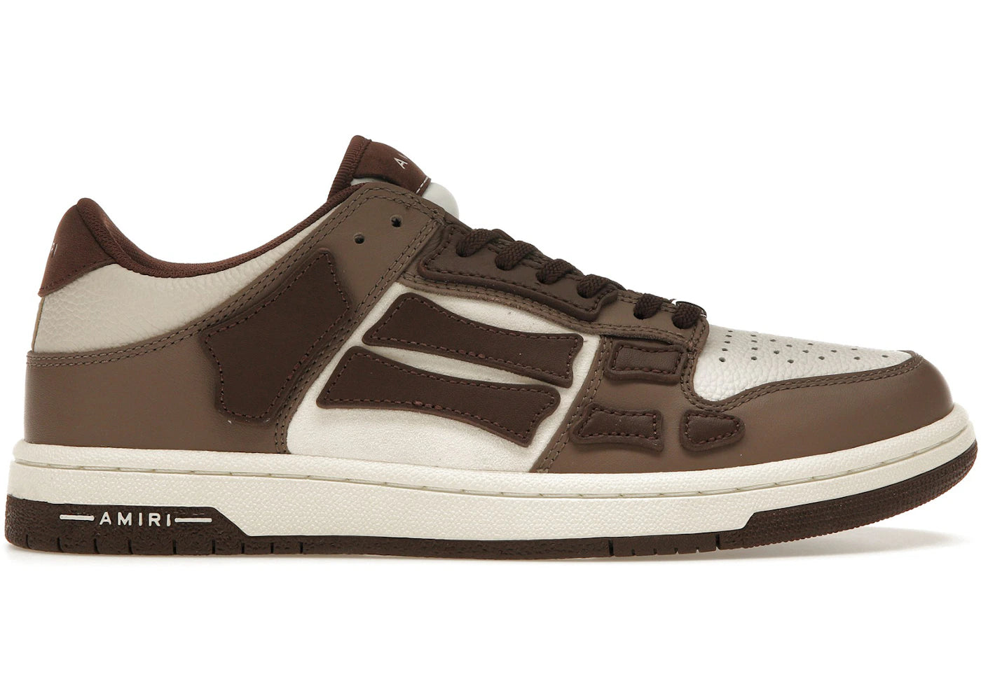 AMIRI Skel Low Top Low Brown