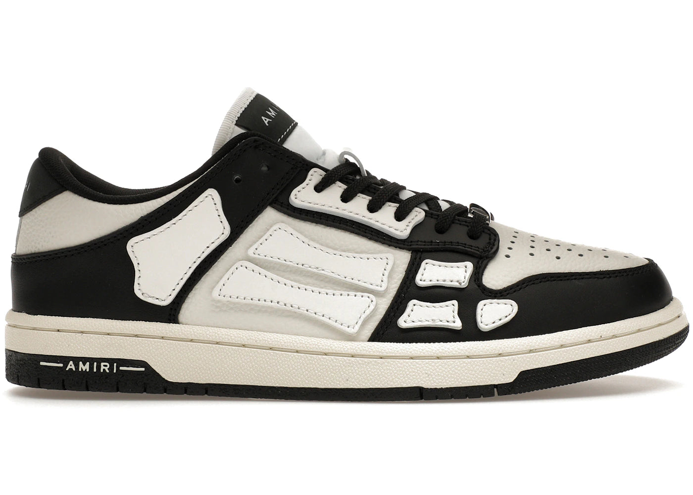 AMIRI Skel Top Low Black White (Women's)