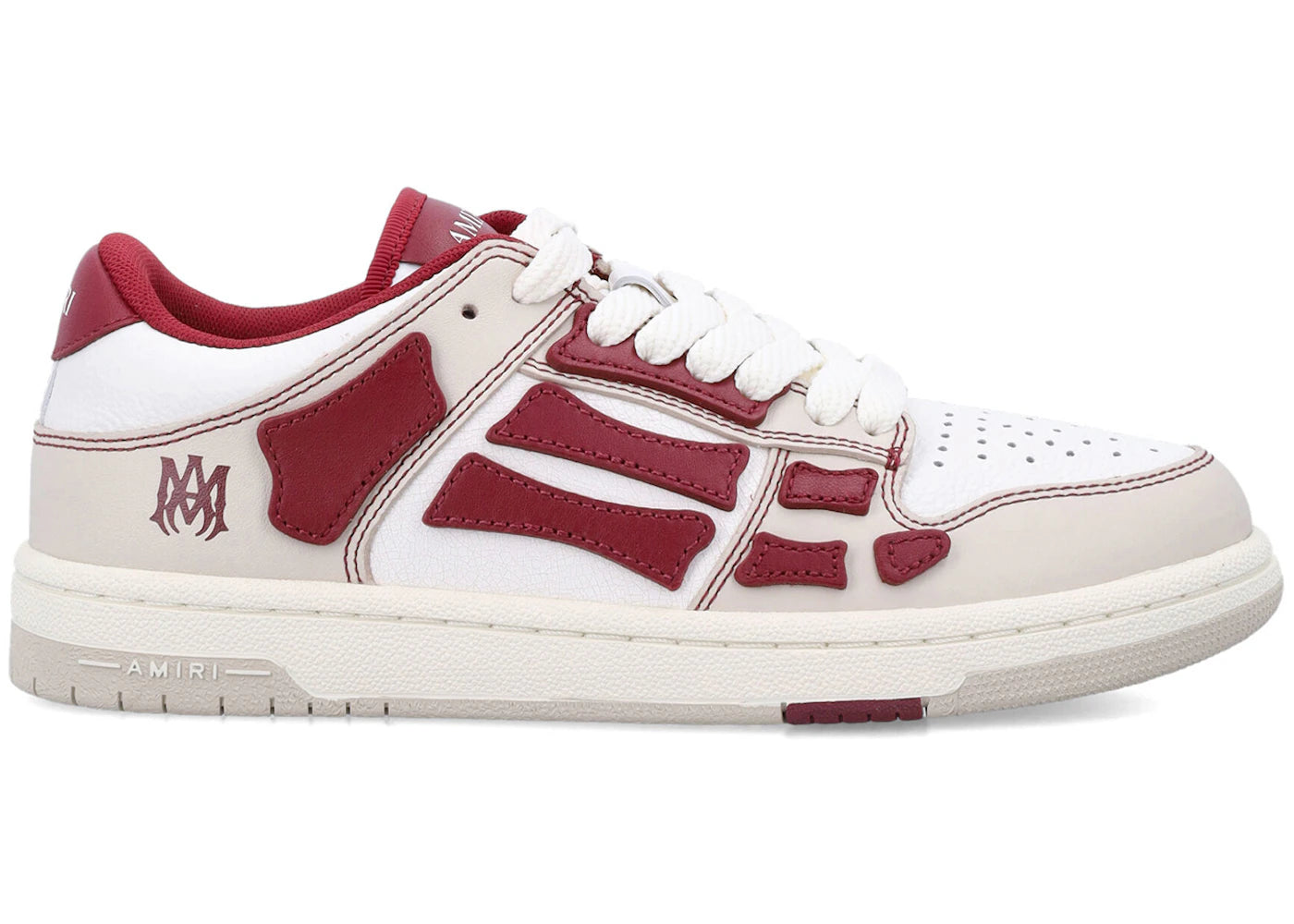 AMIRI Skel Top Low Varsity Deep Red (Women's)
