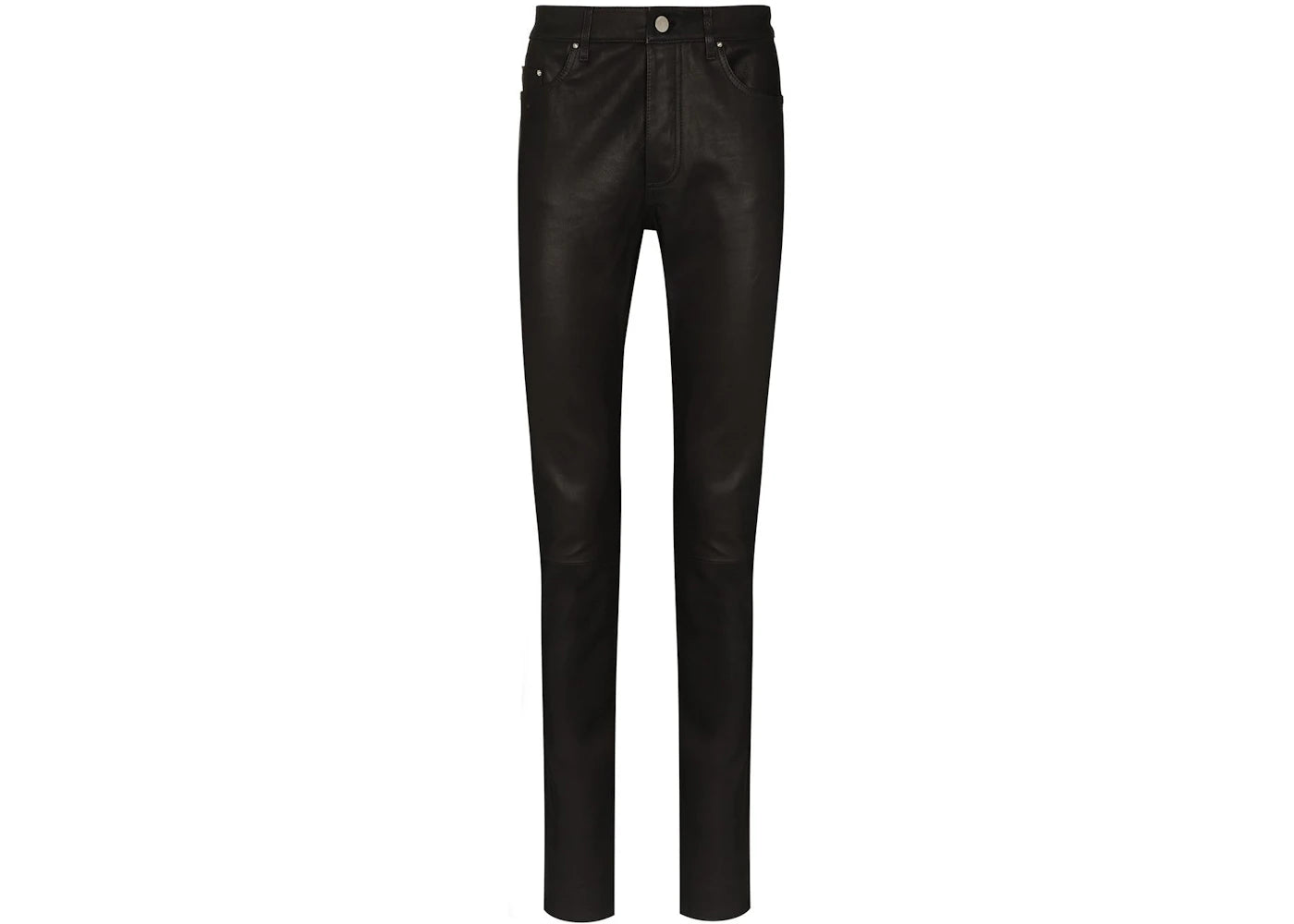 AMIRI Skinny Leather Pants Black