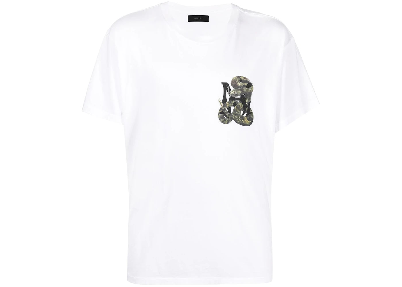 AMIRI Snake Tee White