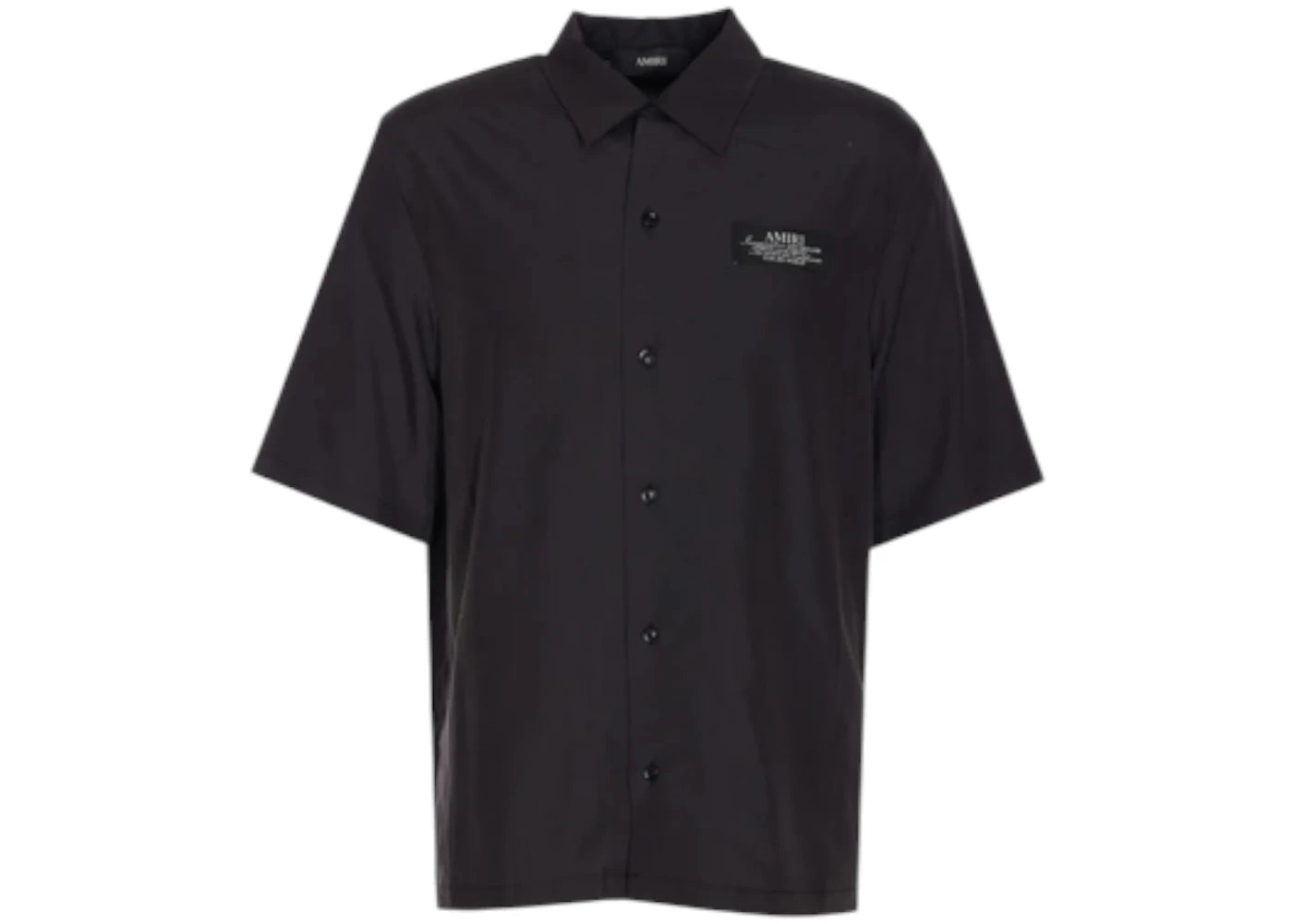 AMIRI Spirit Bowling Shirt Black