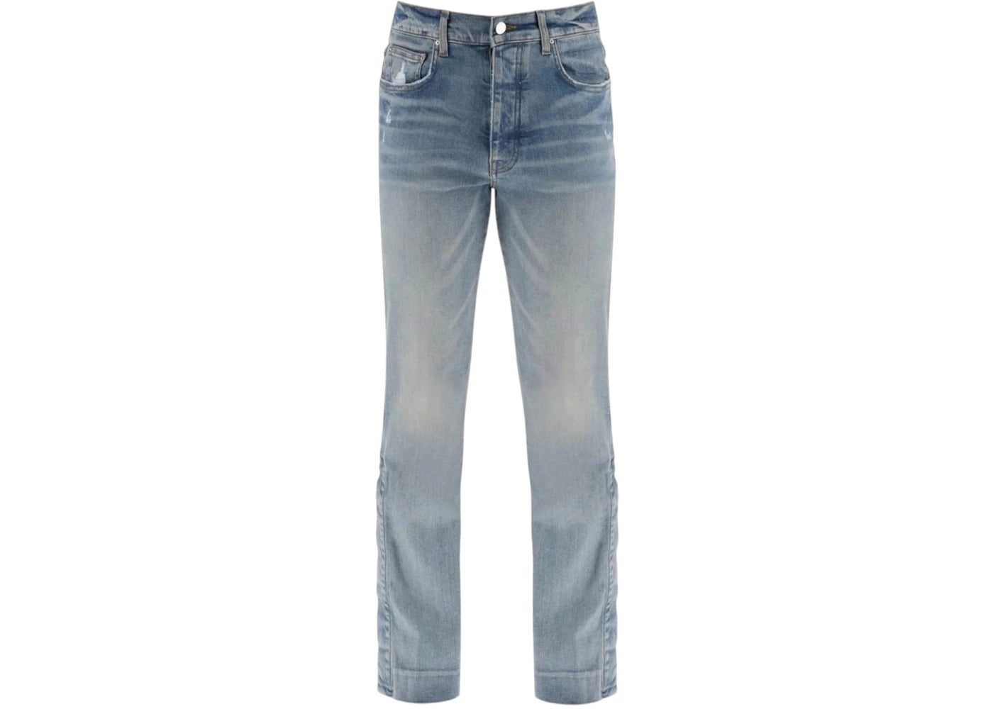 AMIRI Stack Kick Flare Leg Clay Indigo Jeans Blue