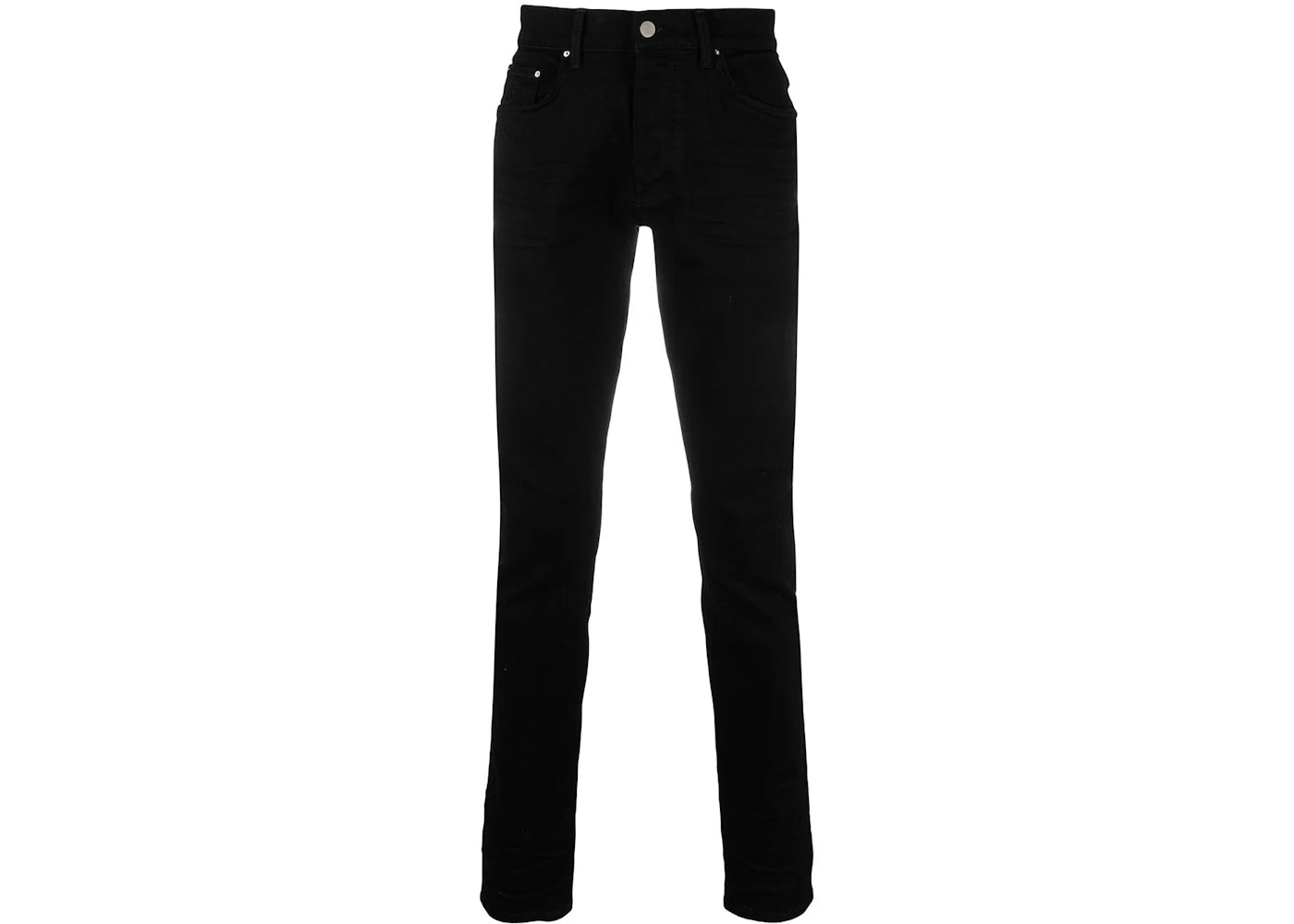 AMIRI Stack Mid-Rise Skinny Jeans Black