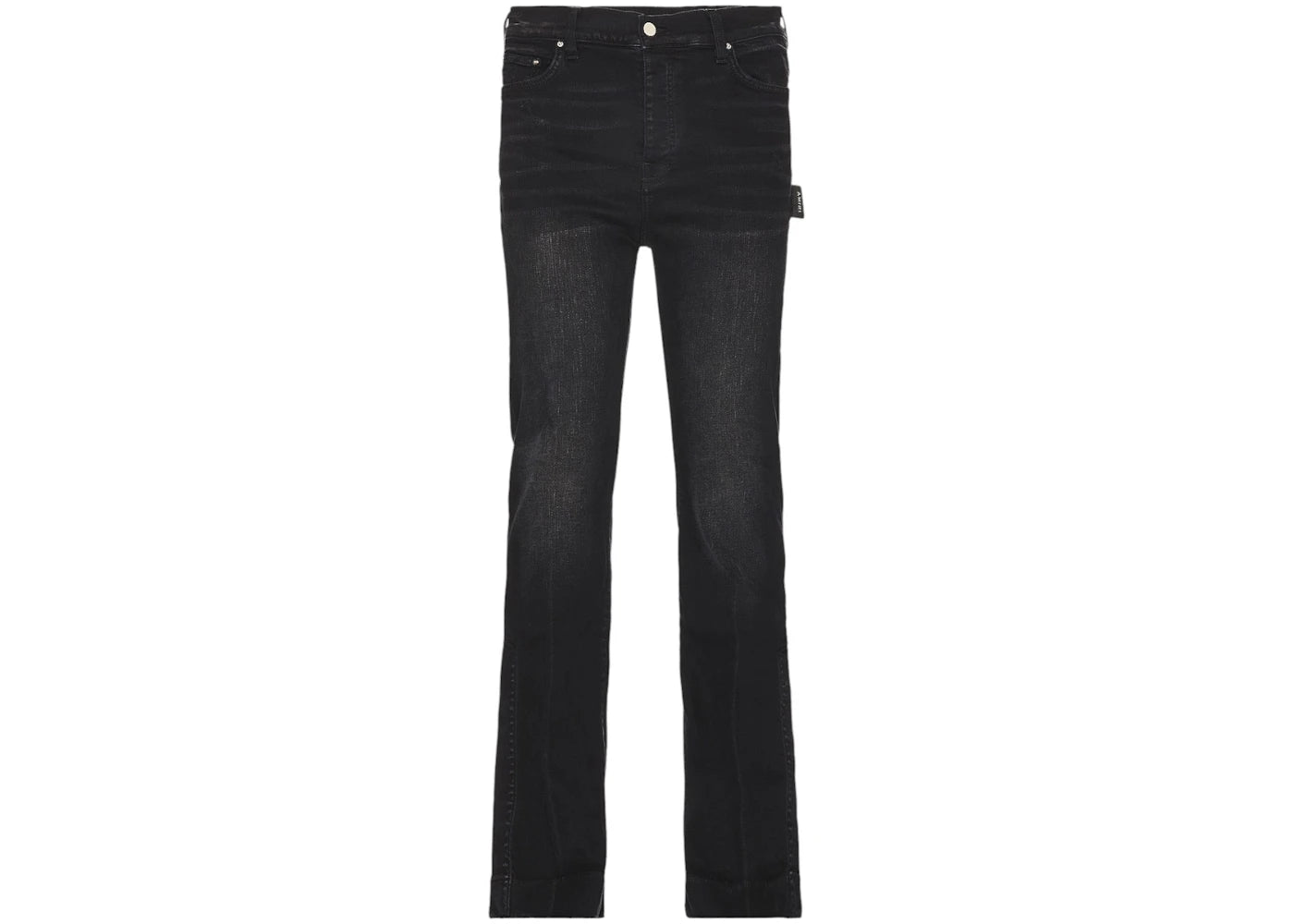 AMIRI Stacked Flare Jeans Aged Black