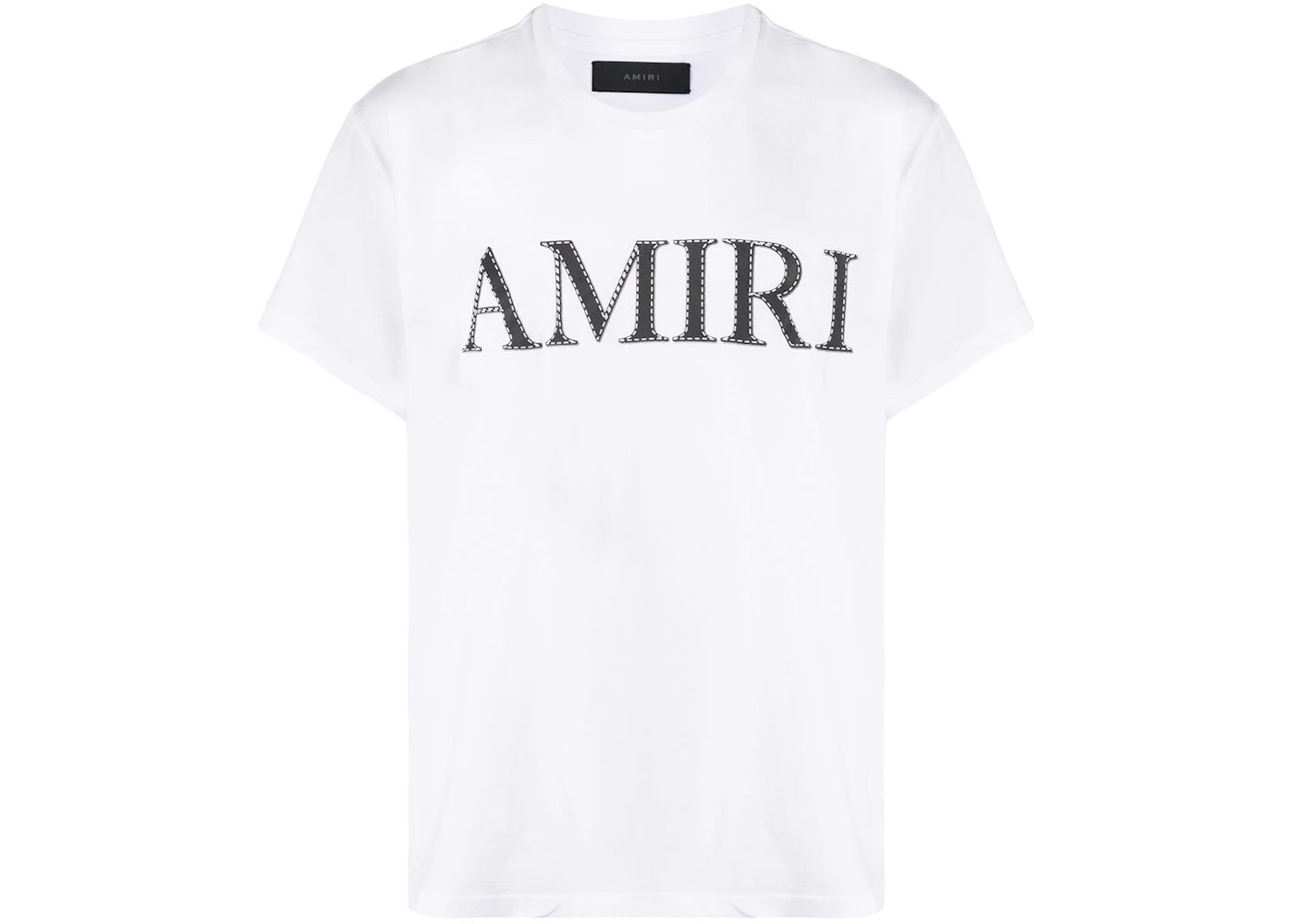 AMIRI Stitch Logo Tee White