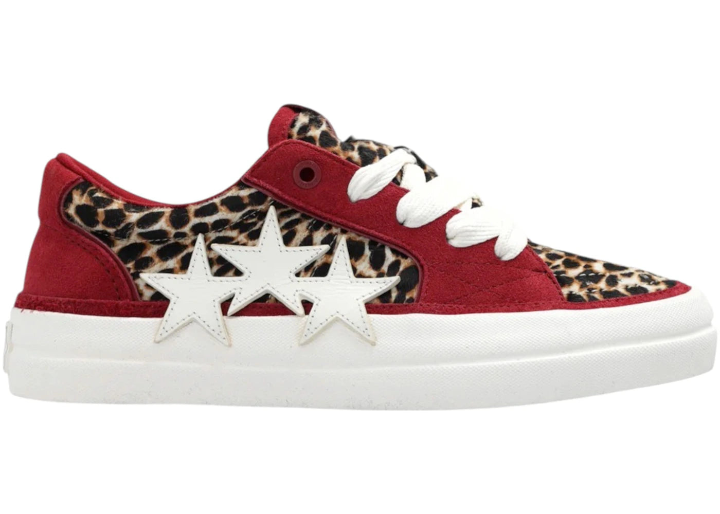 AMIRI Sunset Skate Burgundy Leopard