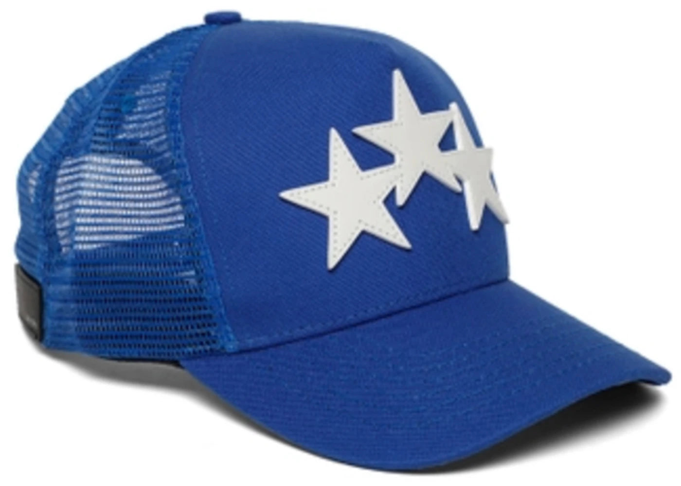 AMIRI Three Star Trucker Snapback Cap Blue/White