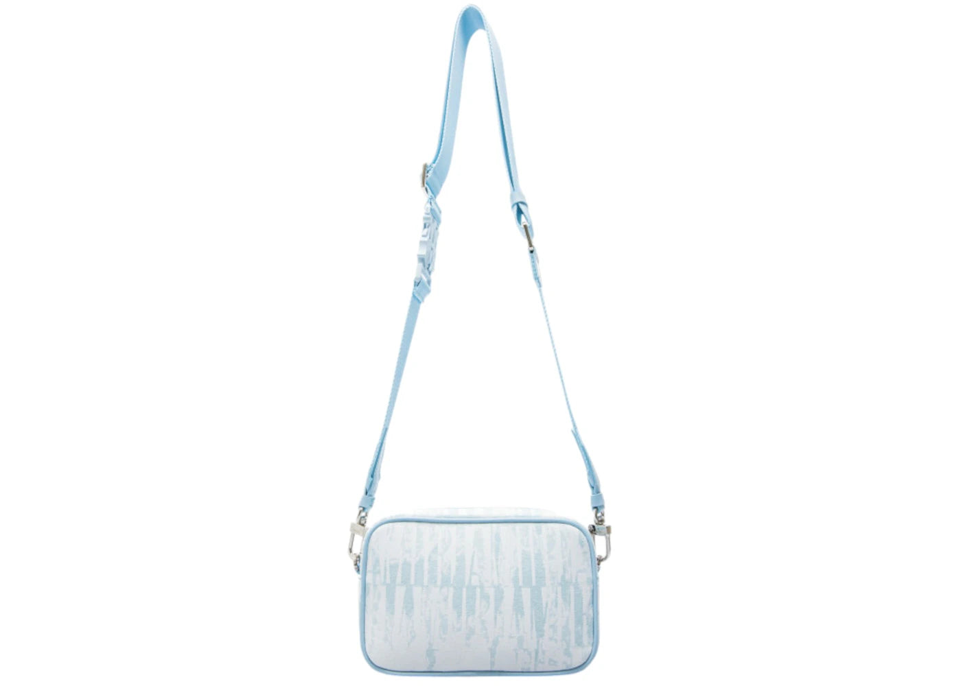 AMIRI Tie Dye Jacquared Camera Case Baby Blue