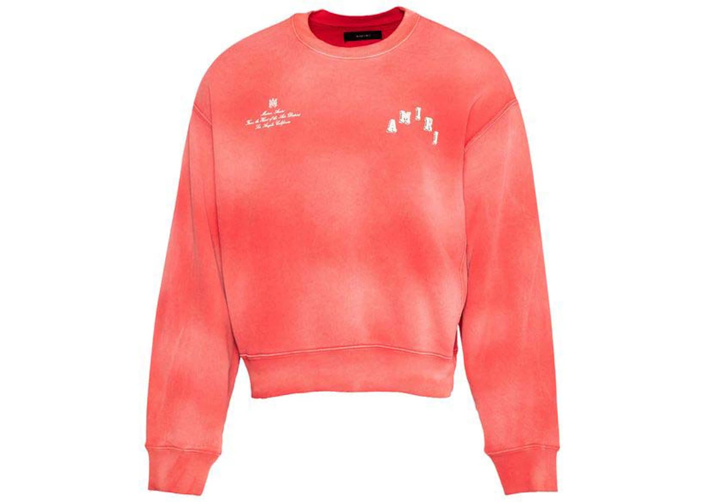 AMIRI Vintage Collegiate Crewneck Red