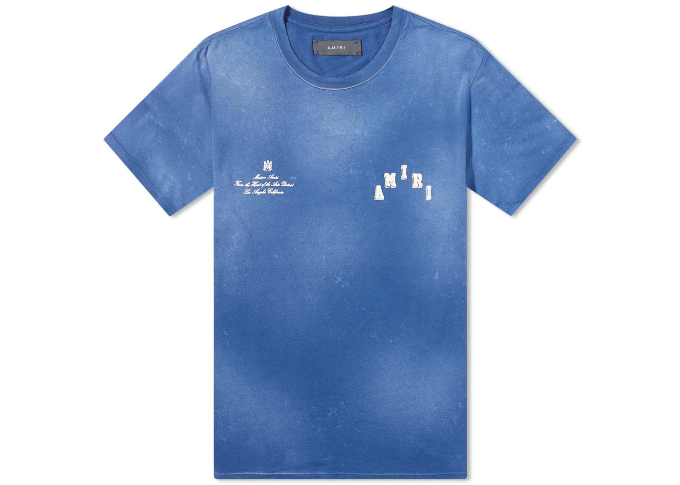 AMIRI Vintage Collegiate T-Shirt Blue