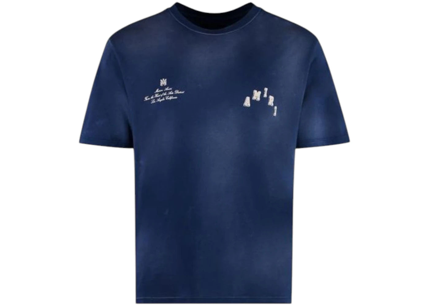 AMIRI Vintage Collegiate T-Shirt Dark Blue