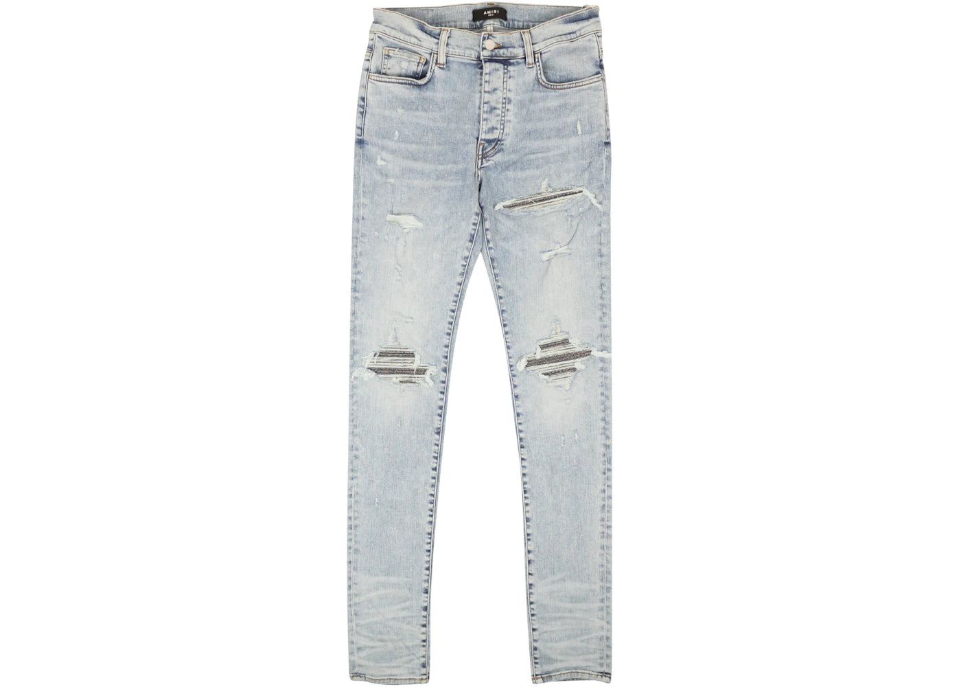 AMIRI Vintage MX1 Irridescent Skinny Jeans Blue