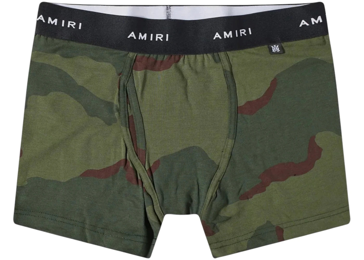 AMIRI Waistband Camo Boxers Orange / Black