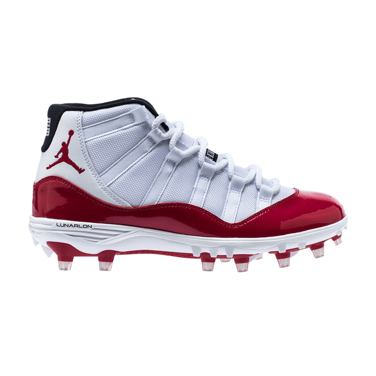 Jordan 11 Retro Cleat White Red