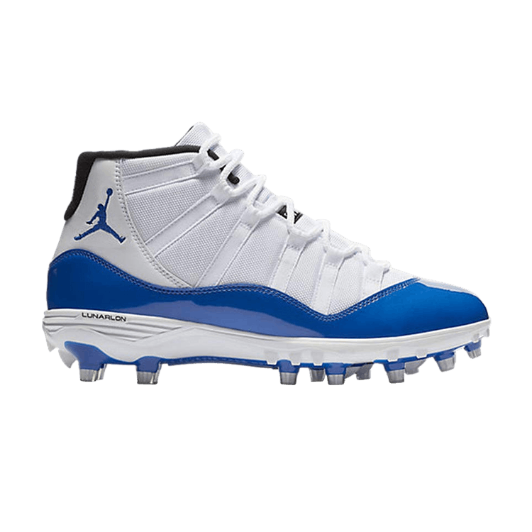 Jordan 11 Retro Cleat White Royal