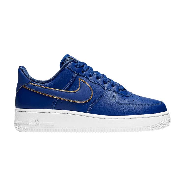 Nike Air Force 1 Low Blue Gold Swoosh (Women's)