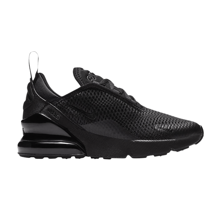 Nike Air Max 270 Triple Black (PS)