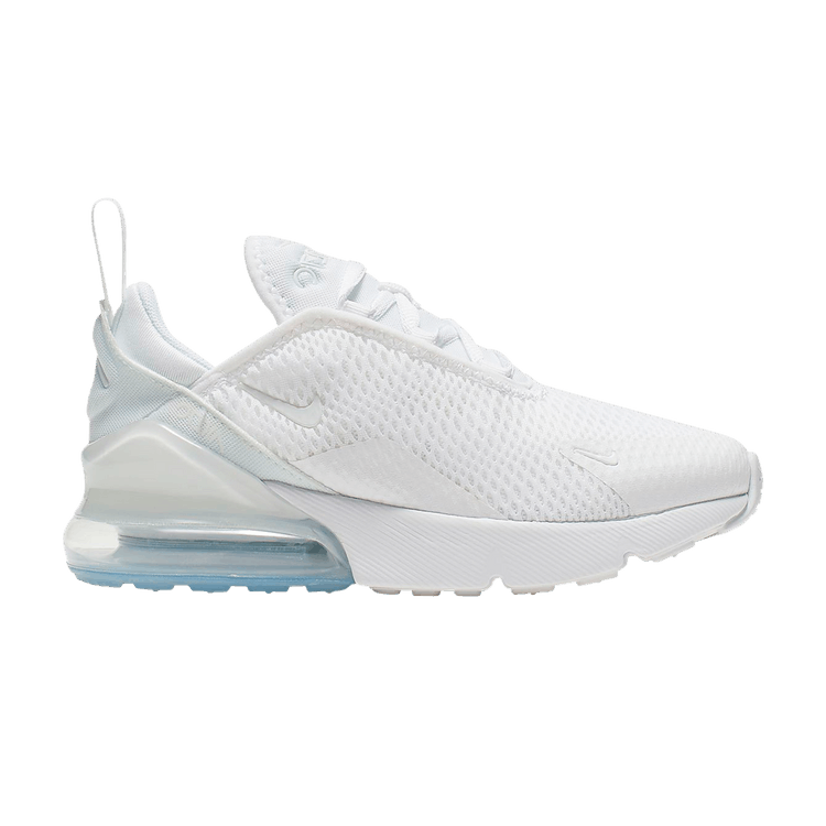 Nike Air Max 270 White Silver (PS)