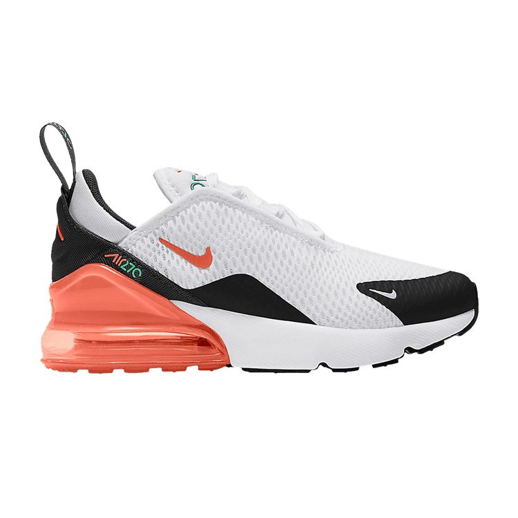 Nike Air Max 270 White Turf Orange (PS)